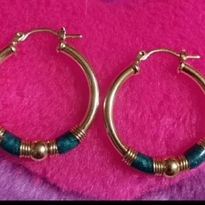 REDUCED 💢CREOLE HOOPS 14k gold hoops